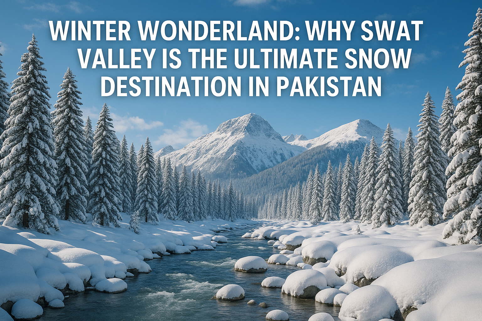 Winter Wonderland: Why Swat Valley is the Ultimate Snow Destination in Pakistan